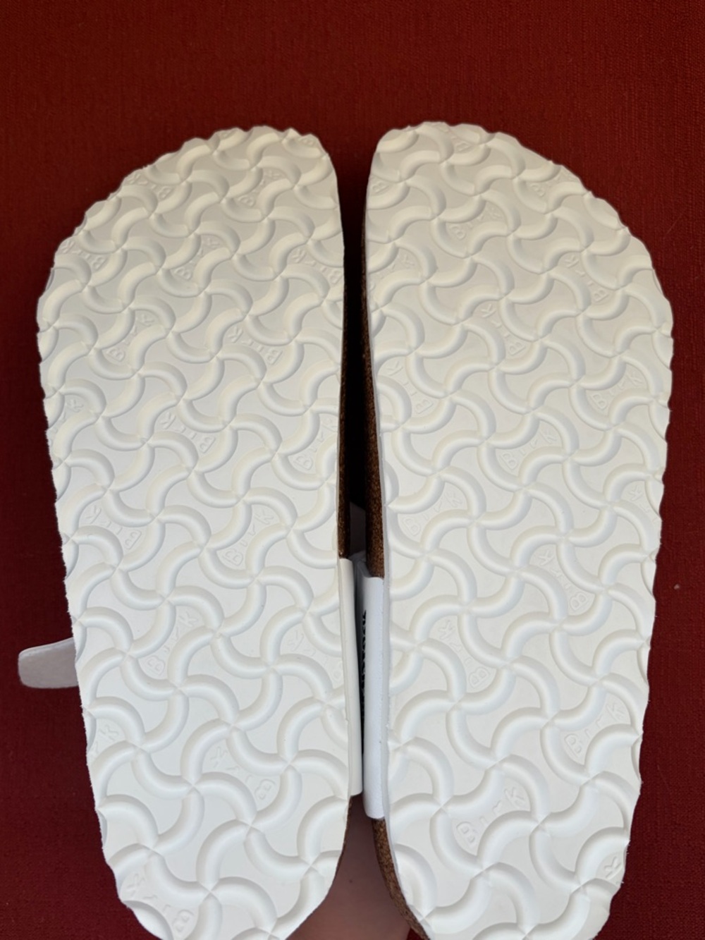 Birkenstock White Gizeh Leather Thong Sandals - Women's - Picture 4 of 6